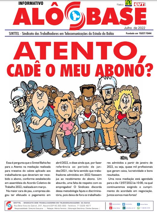 Atento, cadÃª o meu abono?